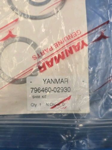 New oem yanmar 796460-02930 shim set sd60 - c183