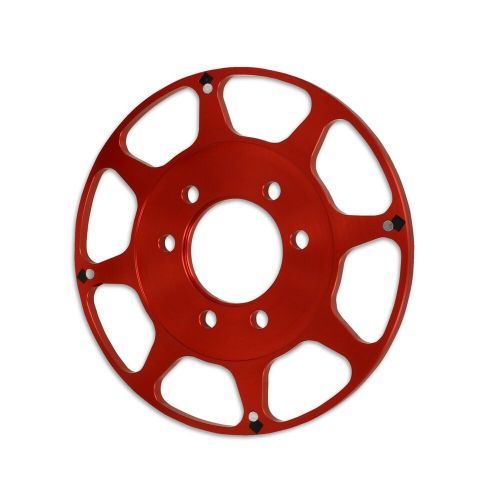 Msd red crank trigger wheel big block chevy 8&#034; flying magnet