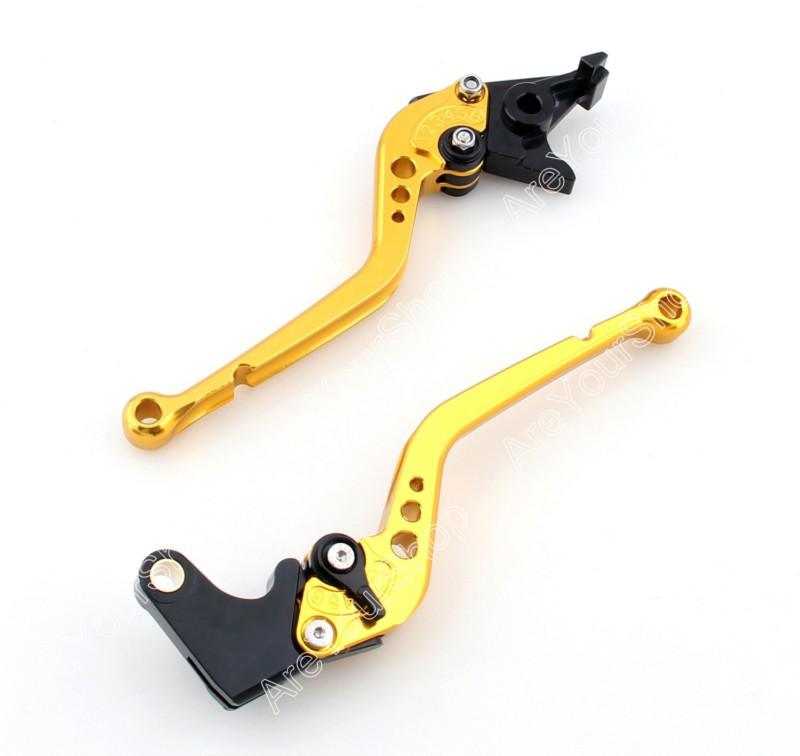 Long brake clutch levers yamaha yzf 1000 r1 1999-2001 gold