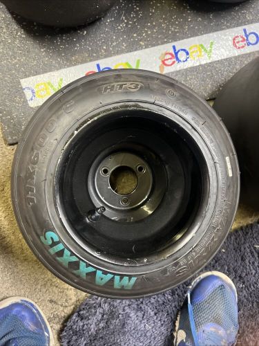 Set of 4 go kart racing wheels and tires 6” diameter american pattern