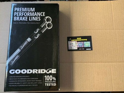 Goodridge performance brakeline kit fit supra mk5 3.0 tt 2020- front