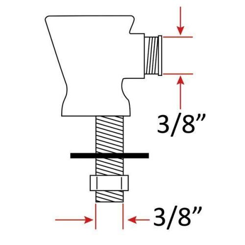 Thru bulkhead connector