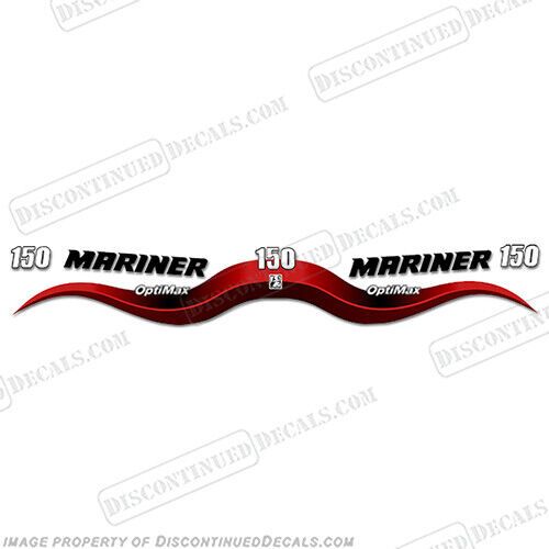 Fits mariner 150hp optimax decal kit - wrap around