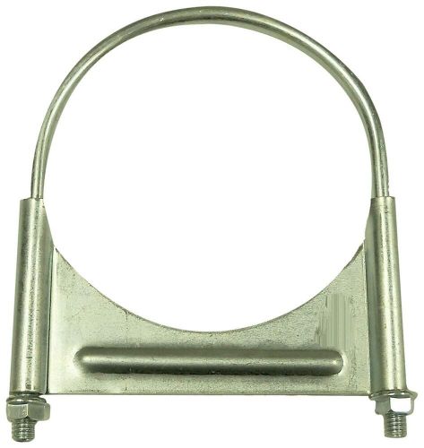 Five star smartparts 3&#034; zinc plated flat u bolt guillotine exhaust clamp 511300