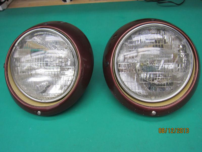 Porsche 911sc sealed beam headlights