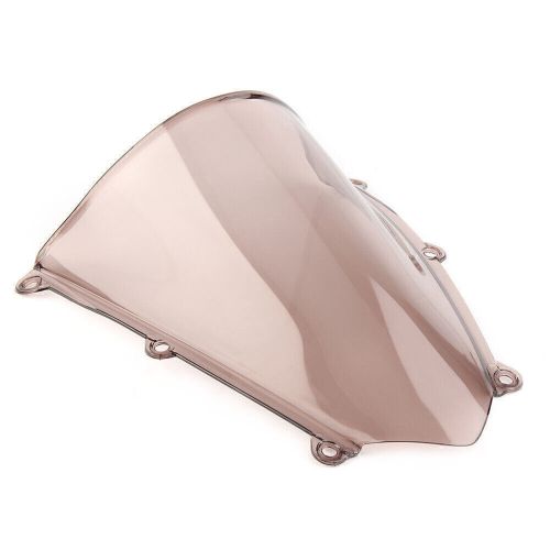 Motorcycle tan windshield windscreen double bubble fit honda cbr600rr f5 2007-12