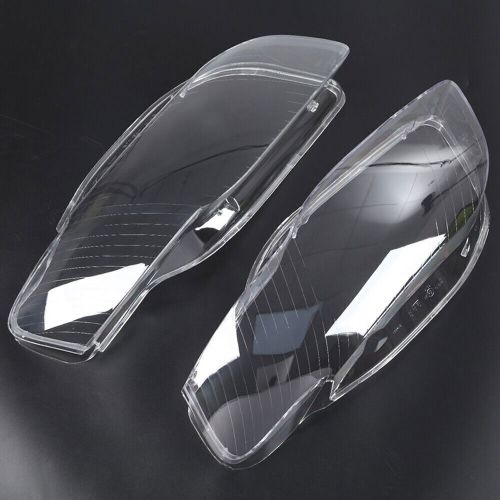 For audi a4 b7 2005-2008 pair cover lens headlight headlamp clear lens lh + rh