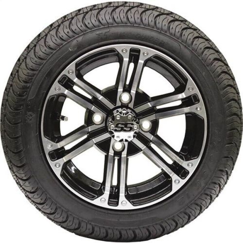 Ocelot 12x7, 4/4, 3+4 d117 golf cart wheel, tg 225/35-12 gf04 tire kit