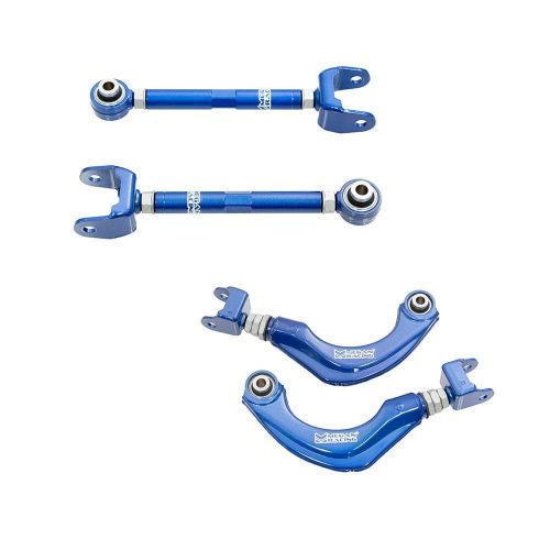 Megan 4pc rear upper camber + toe control arm for toyota gr corolla 23-25