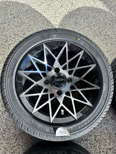 Golf cart wheels and tires 205/40 r