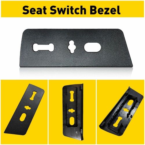 For 09 -14 ford f-150 passenger side power seat switch housing trim bezel panel