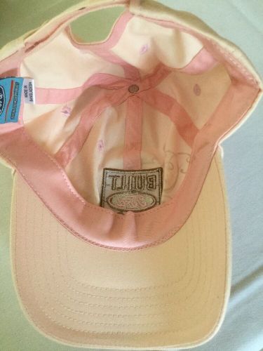 Ford official licensed product pink “built ford tough” logo on front new nos tag