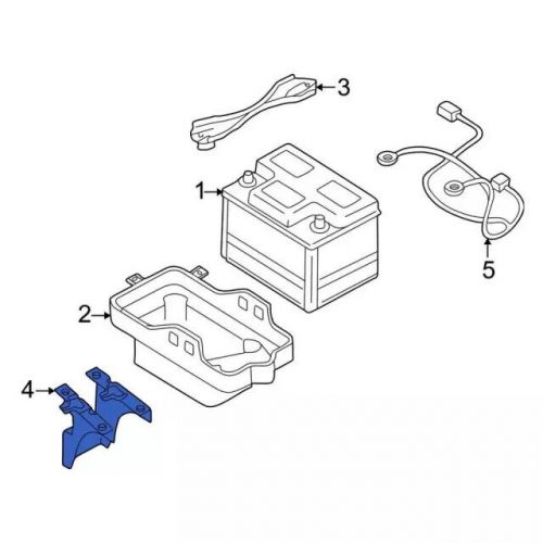 Genuine ford support bracket 9l8z-10a666-a