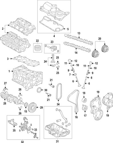 Genuine volvo bearing 32292891