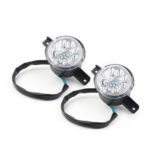 2x 3 wire led headlight head light for atv quad 110 125cc taotao coolster gokart