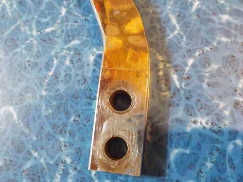 Vintage stick shifter no name stamped &#034;h&#034; hurst? mr.gasket? chrome w/some rust