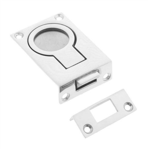 1x Marine 316 Stainless Recessed Hatch Pull Buckle /Floor Latch Flush Ring Pull, C $23.81, image 2