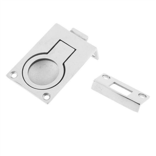 1x Marine 316 Stainless Recessed Hatch Pull Buckle /Floor Latch Flush Ring Pull, C $23.81, image 6