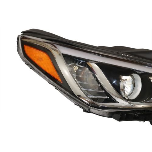 Right passenger side halogen headlight headlamp for hyundai sonata 2015-2017