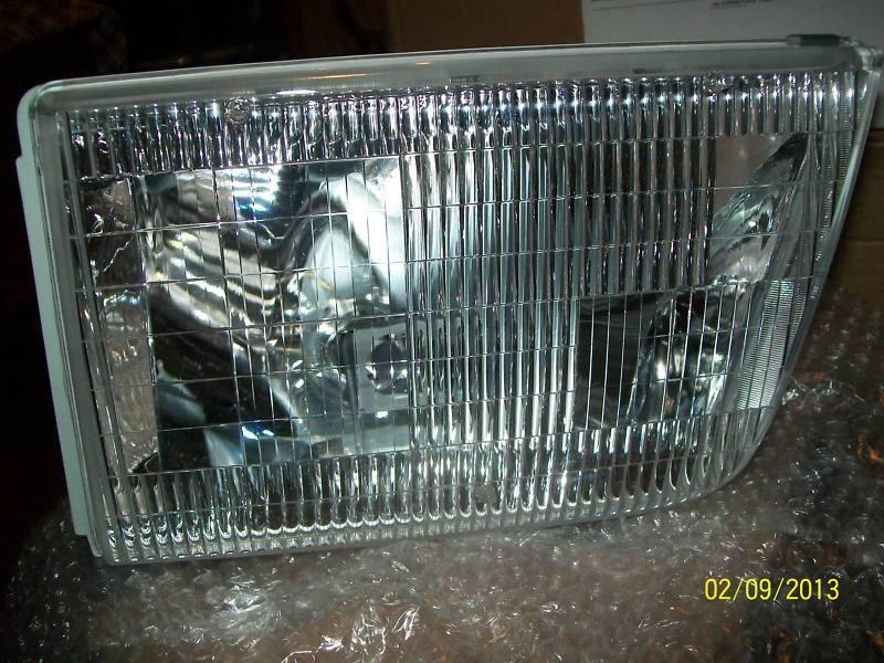 Lh headlamp assembly to fit 93-97 ford ranger