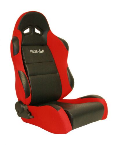 Scat sportsman racing seat - right - red vinyl/velour