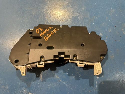 2003-2008 toyota matrix speedometer instrument gauge cluster 83800-01110