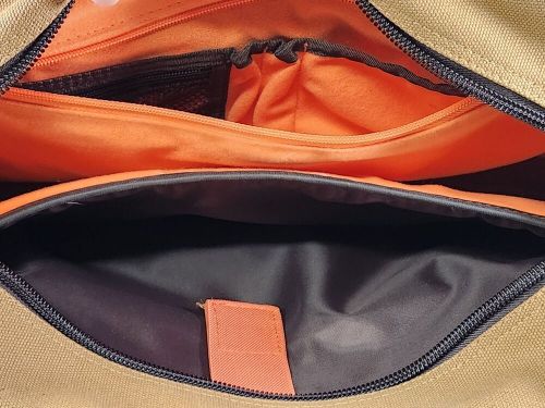 Flight outfitters bush pilot folio bag canvas &amp; leather airplane messenger