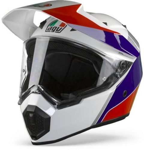 New agv ax9 atlante white blue red motorcycle helmet was $699.00