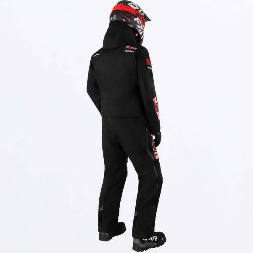 Fxr racing maverick lite monosuit 23 2xl black/red