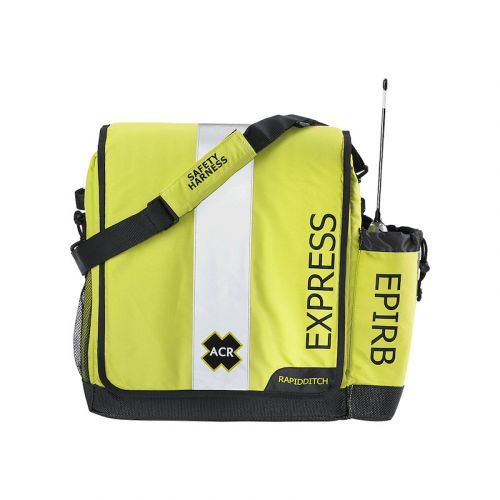 2279 acr electronics rapidditch express compact and buoyant abandon ship bag