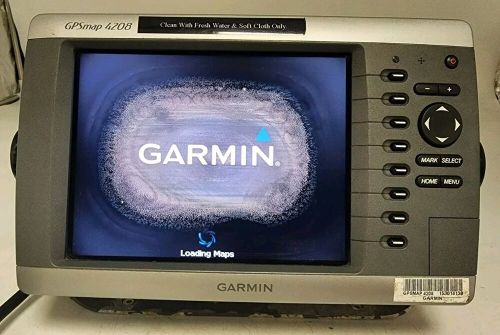 Garmin gpsmap 4208 gps chartplotter 8.4&#034; vga display ipx7 head unit oem/genuine