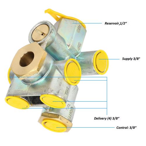 Trailer spring brake control valve 110500 improved braking efficiency for