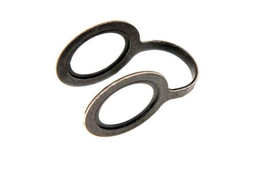 Turbocharger oil line gasket