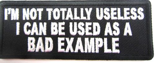 Biker patches funny sew on