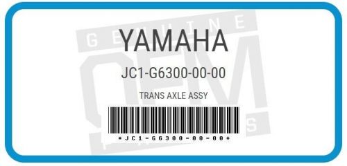 Oem yamaha trans axle assembly - fitment in description - jc1-g6300-00-00