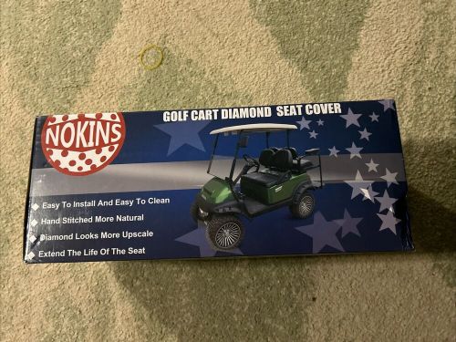 Nokins golf cart diamond seat cover for club car ezgo yamaha, golf cart vinyl...