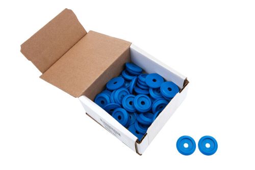 Body bolt washer plastic blue 50pk