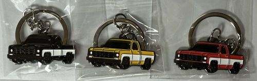 Squarebody truck keychain