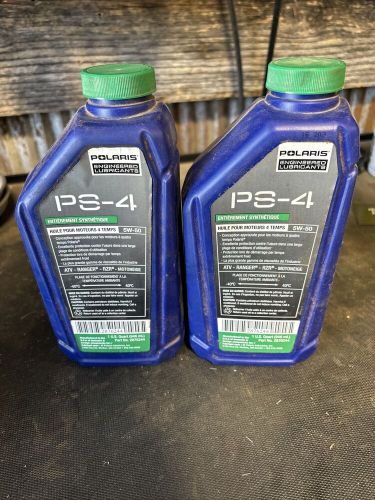 Pure polaris 2 piece ps4 full synthetic 5w50 4 stroke motor oil-2 qts 2876244