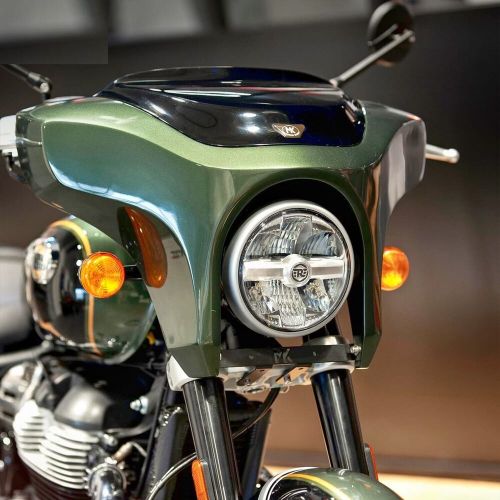 &#034;chife fairing, astral green&#034; fit for royal enfield super meteor 650