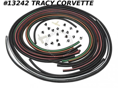 1969-1970 corvette heater vacuum hose kit - with air conditioning