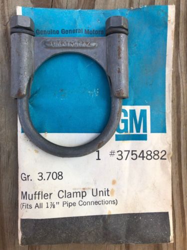 Gm chevrolet nos 1959-1960 1-7/8&#034; muffler clamp 3754882