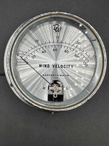 Dandforth/white wind velocity gauge ship yachting sailing anemometer untested