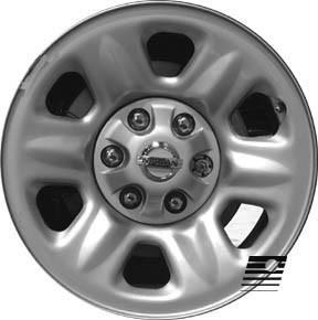 Refinished nissan titan 2004-2006 17 inch wheel, rim o