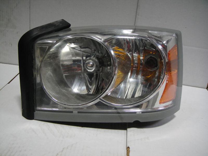 2005 2006 2007 dodge dakota left driver headlight oem 