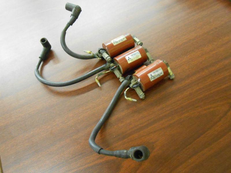 1972 kawasaki h2 triple 750 ignition coils complete set of 3