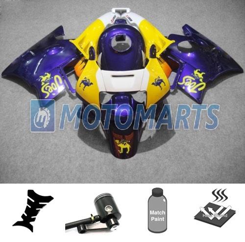 Bundle fairing kit w/ brake fluid pot for honda cbr600 f2 1991 1992 1993 1994 ad