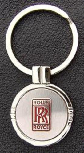 Rolls royce - custom engraved key ring (free engraving)