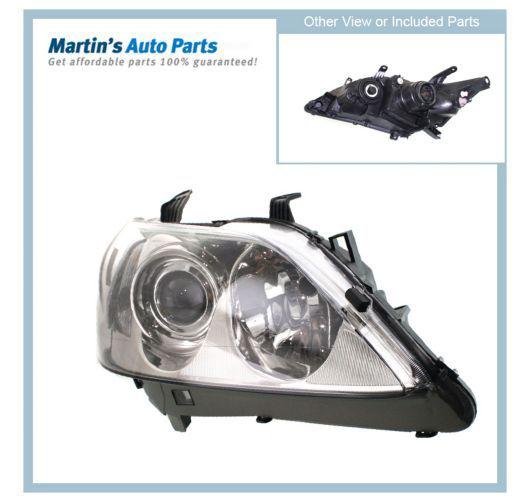 Clear lens new head lamp right hand halogen rh passenger side lx2503134