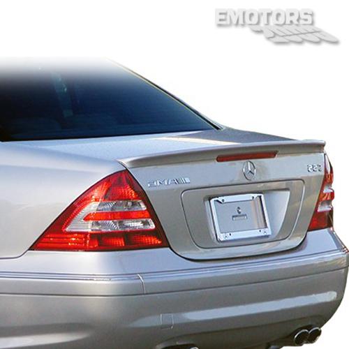 Painted mercedes benz c-class w203 4d sedadn a type rear trunk spoiler 07 #040 Ω